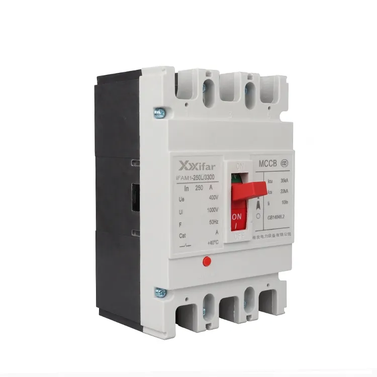250a 2p Mccb Circuit Breaker Sabit Növ