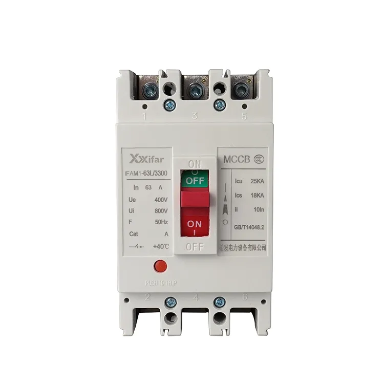 63a 4p Tpn Mccb köməkçi kontaktlarla