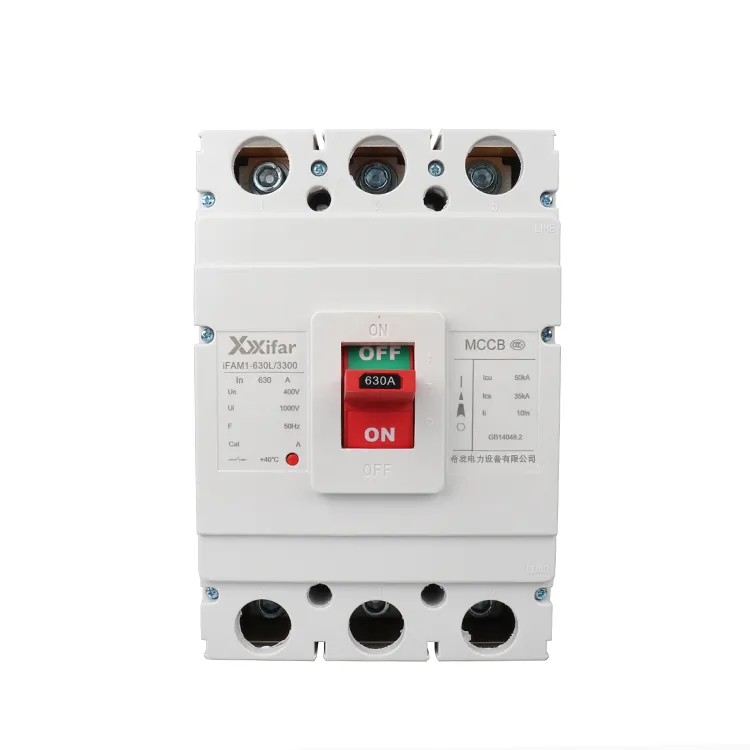 630a 3p Thermal Magnetic Molded Case Circuit Breaker
